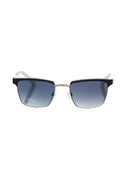 Frankie Morello Black Metallic Fiber Men Sunglass - BrandFit 88
