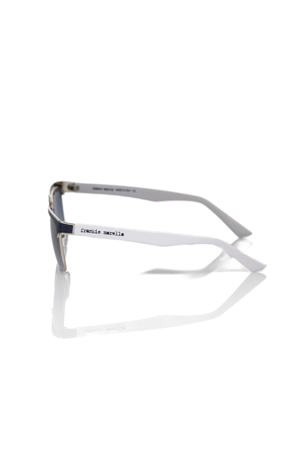 Frankie Morello Black Metallic Fiber Men Sunglass - BrandFit 88