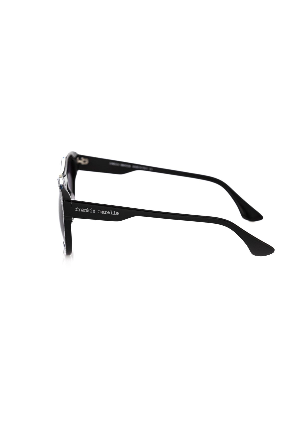 Frankie Morello Black Acetate Men Sunglasses - BrandFit 88