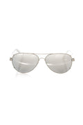 Frankie Morello Silver Metallic Fiber Men's Sunglass - BrandFit 88