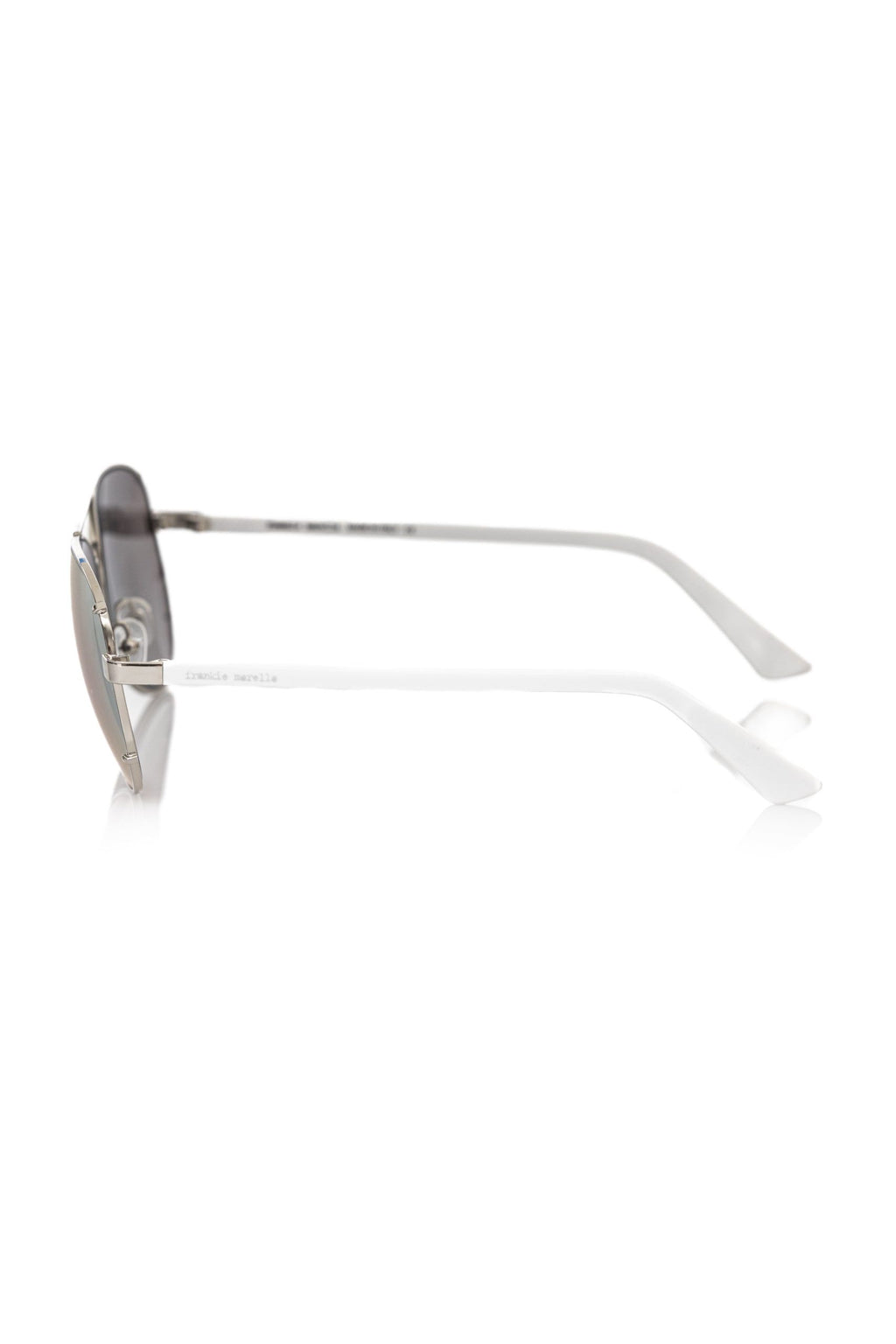 Frankie Morello Silver Metallic Fiber Men's Sunglass - BrandFit 88