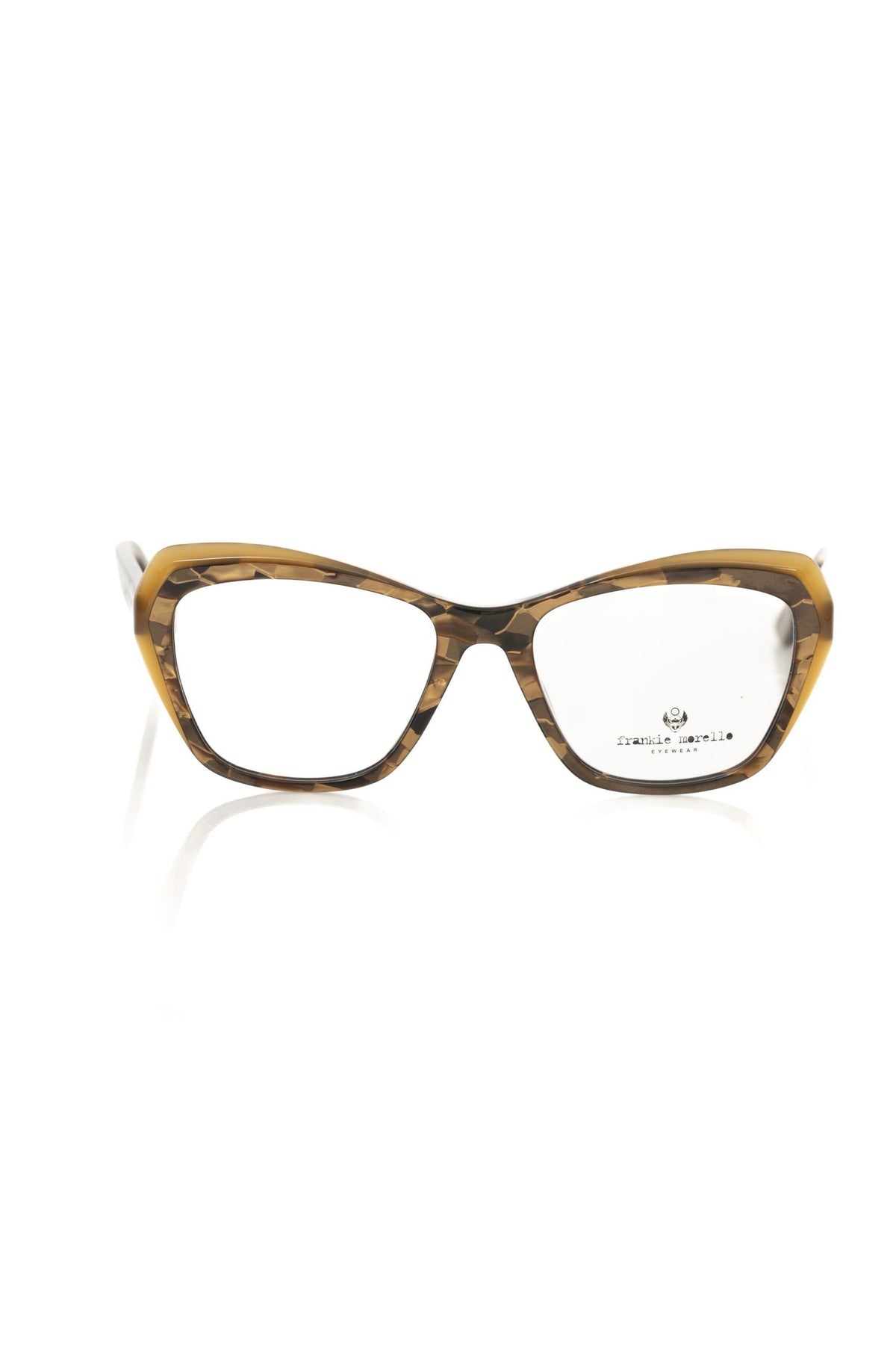 Frankie Morello Beige Acetate Women's Eyeglass Frame - BrandFit 88