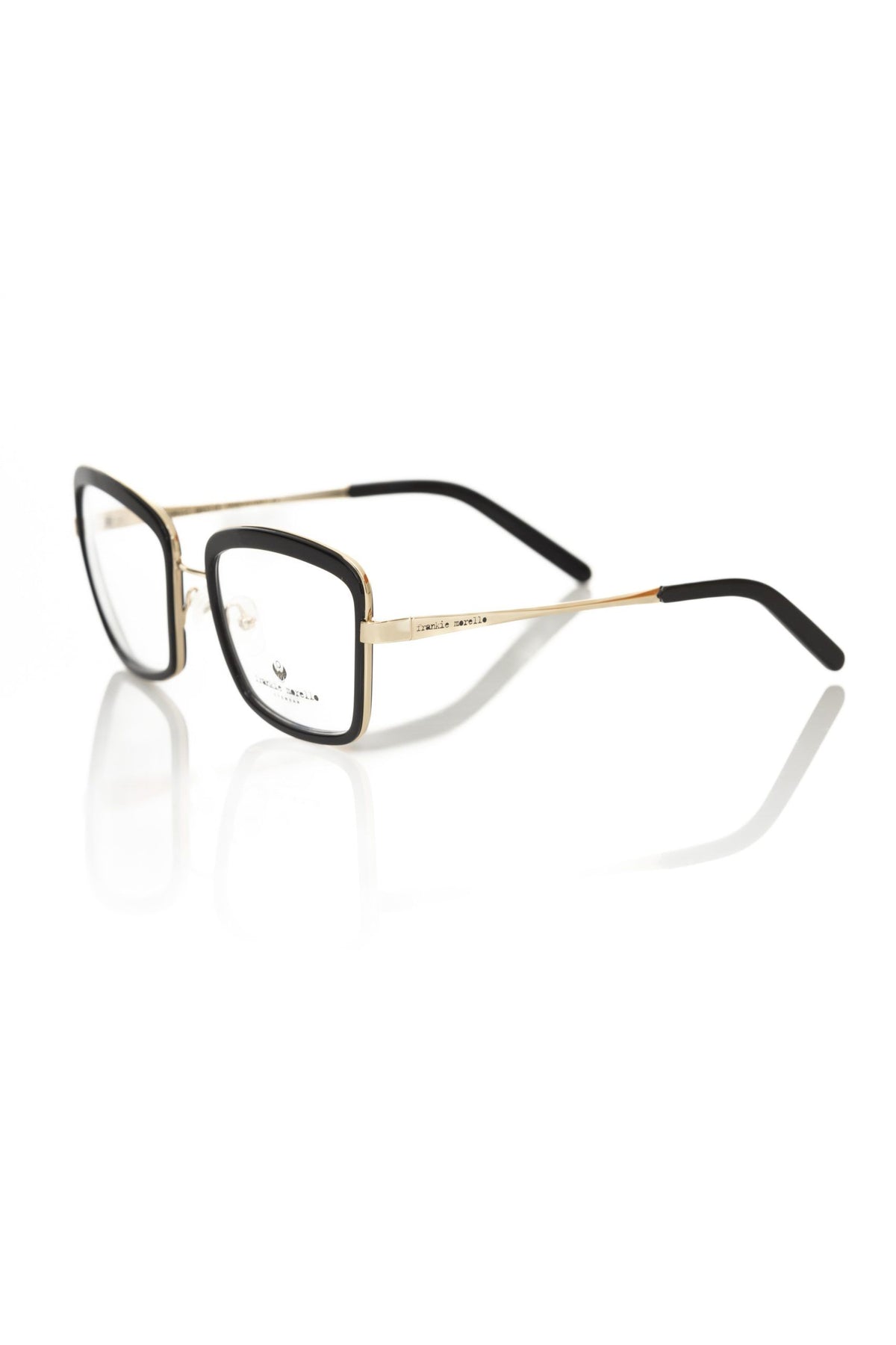 Frankie Morello Black Metallic Women's Eyeglass Frame - BrandFit 88