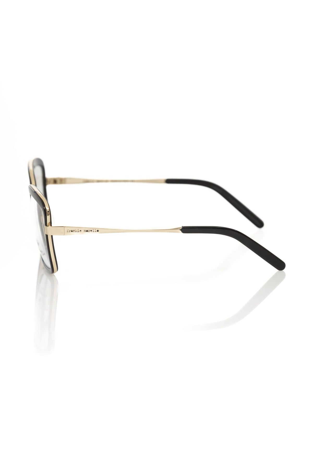 Frankie Morello Black Metallic Women's Eyeglass Frame - BrandFit 88