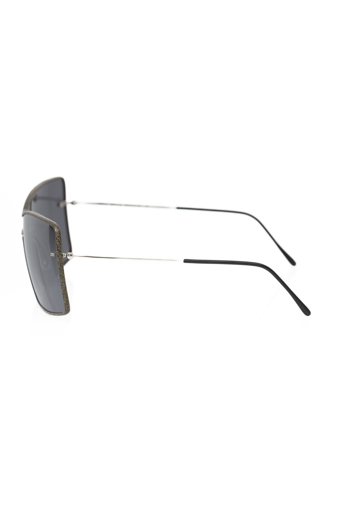 Frankie Morello Black Metallic Fiber Women Sunglasses - BrandFit 88