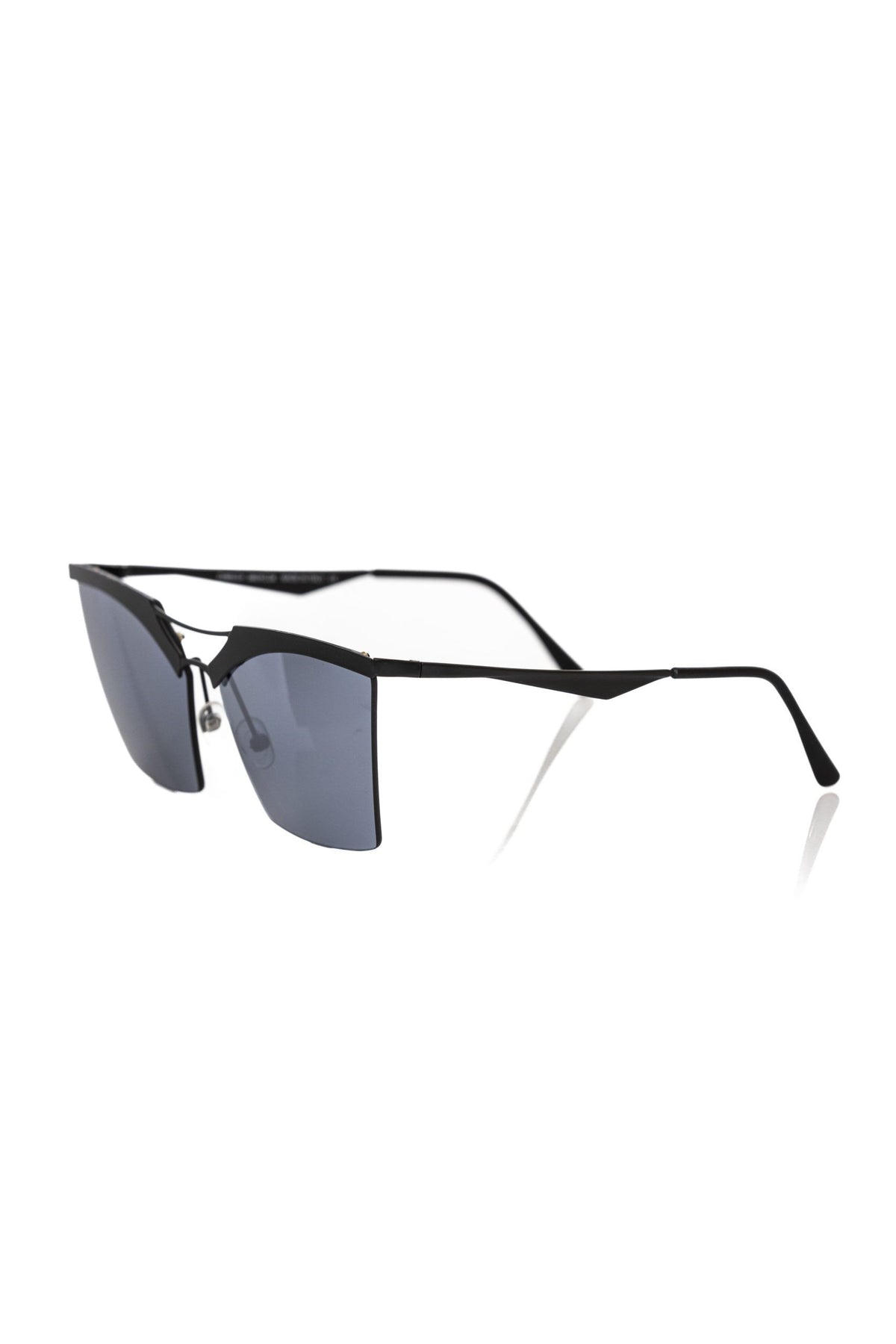 Frankie Morello Black Metallic Women's Sunglass - BrandFit 88