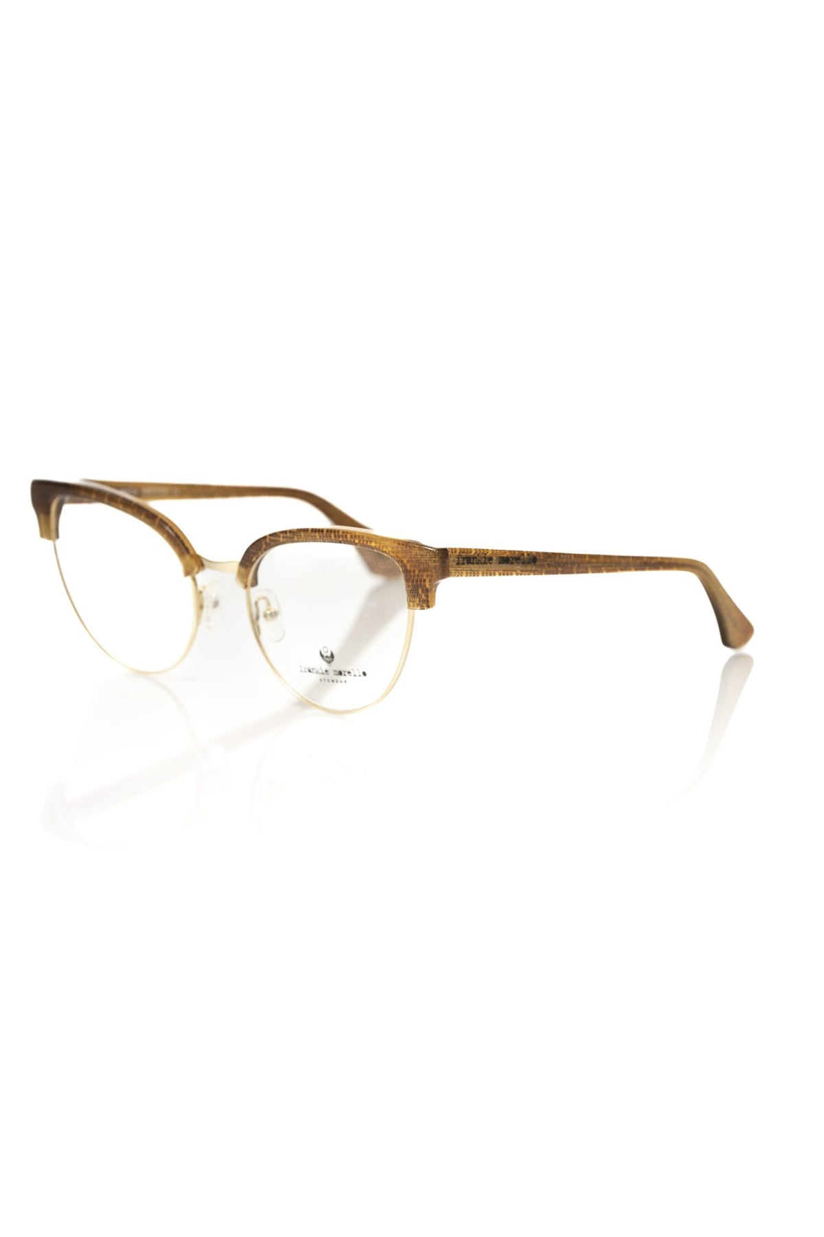 Frankie Morello Brown Metallic Fibre Women Frame - BrandFit 88