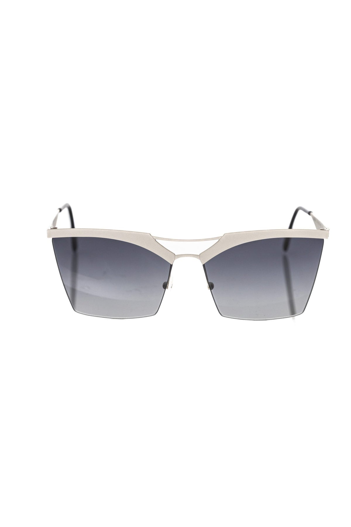 Frankie Morello Silver Metallic Women's Sunglass - BrandFit 88
