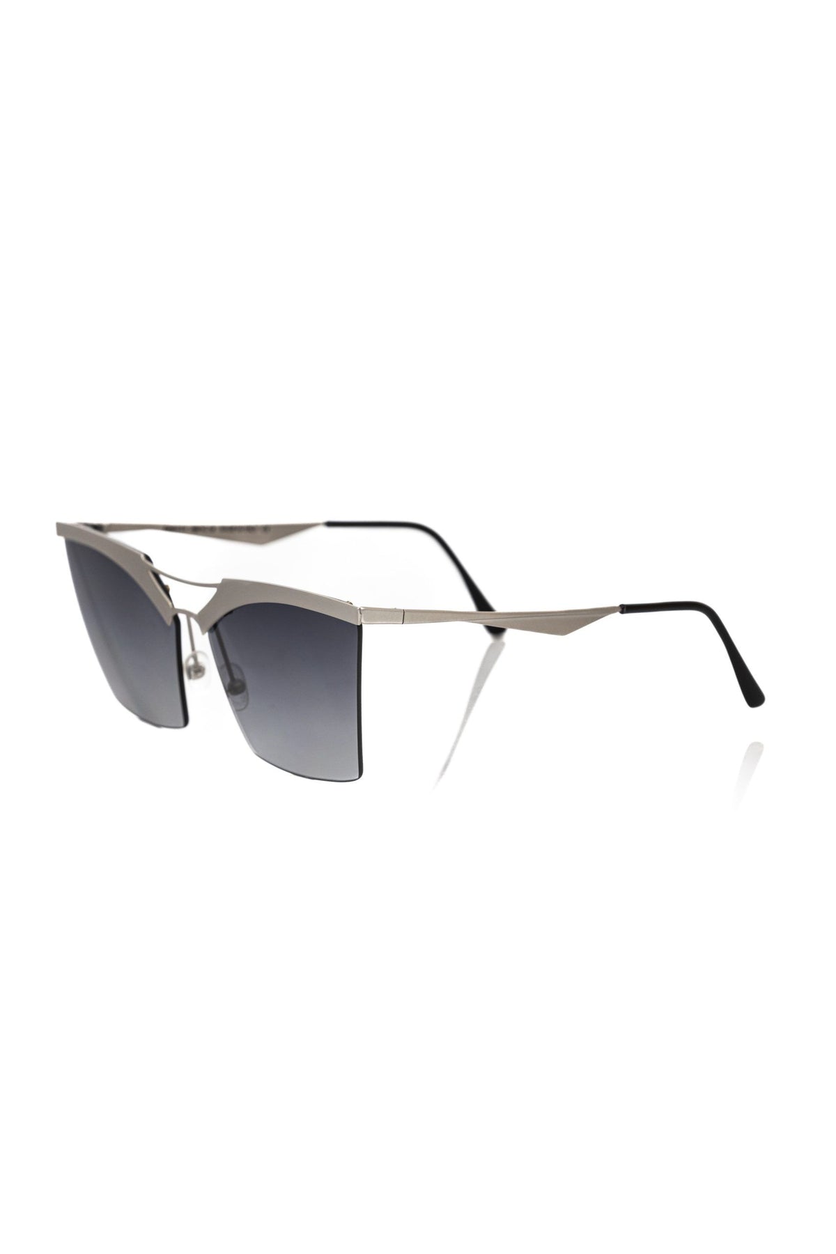 Frankie Morello Silver Metallic Women's Sunglass - BrandFit 88