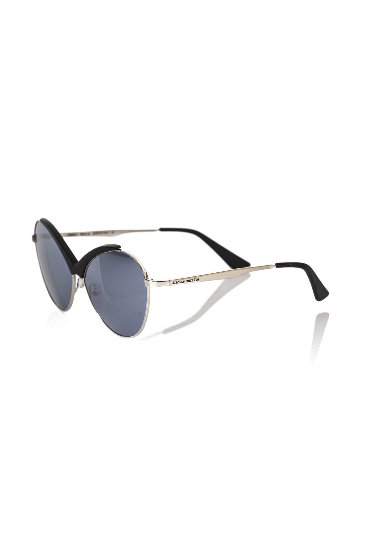 Frankie Morello Black Metallic Women Sunglasses - BrandFit 88
