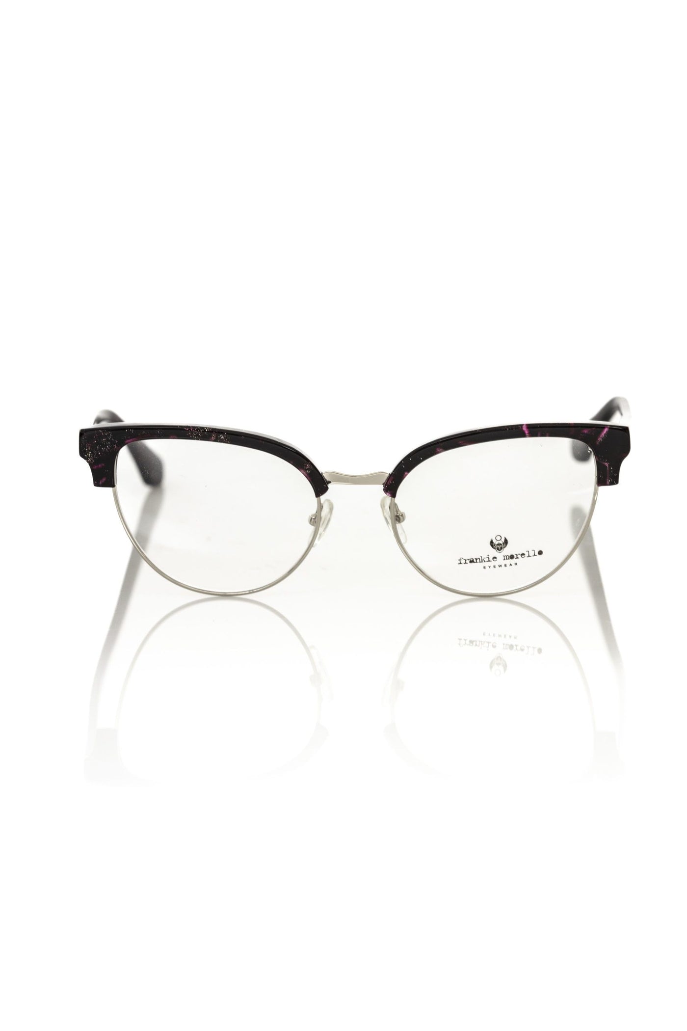 Frankie Morello Burgundy Metallic Women Frame