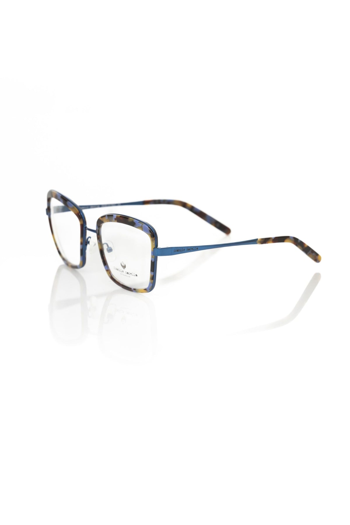 Frankie Morello Blue Metallic Women's Eyeglass Frame - BrandFit 88