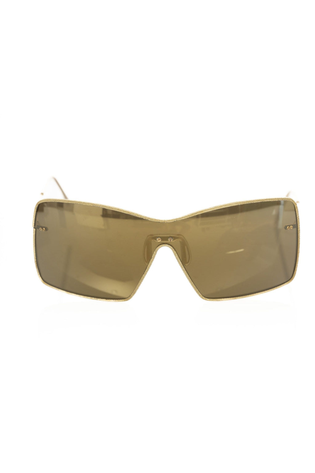 Frankie Morello Gold Metallic Fiber Women Sunglasses - BrandFit 88