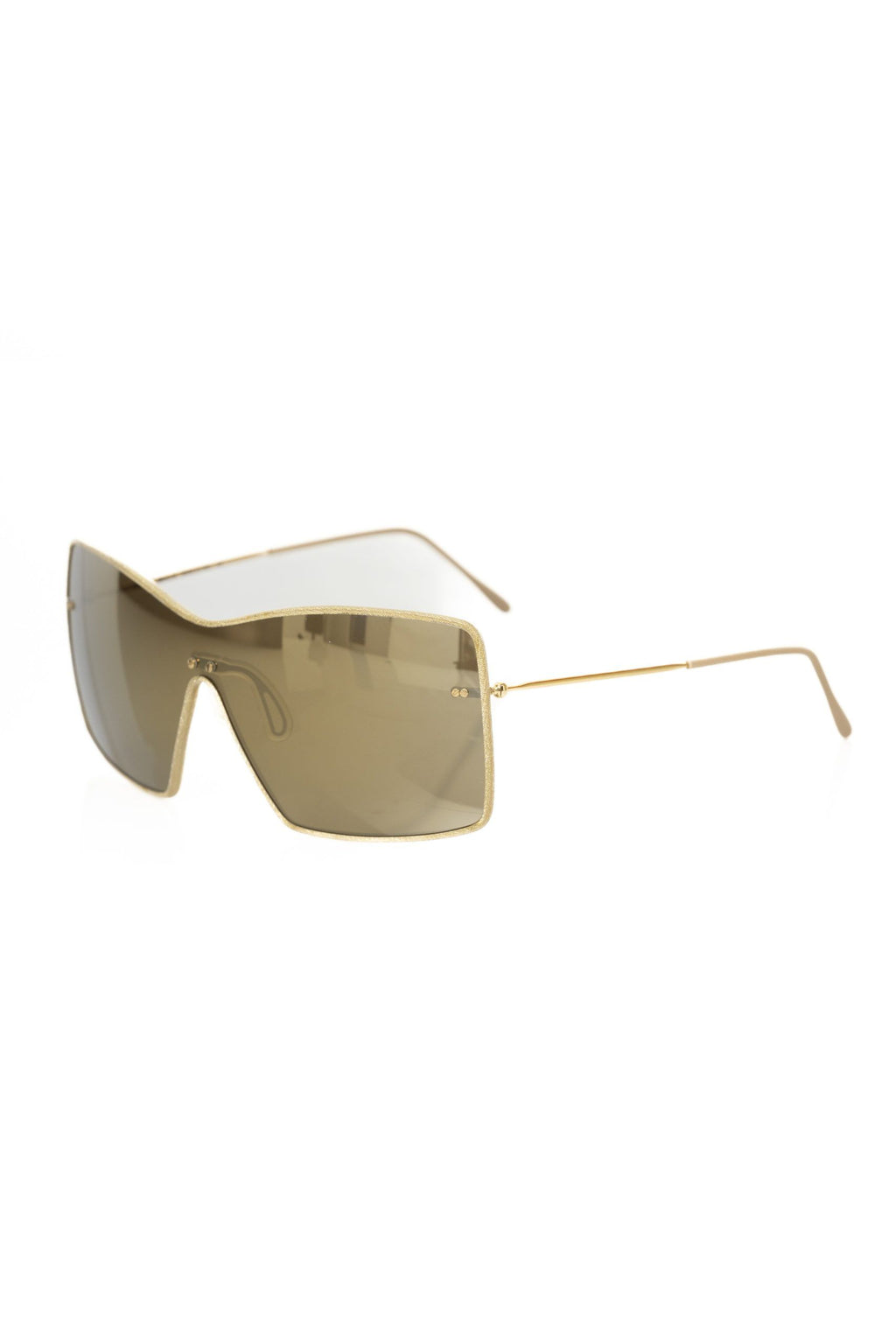 Frankie Morello Gold Metallic Fiber Women Sunglasses - BrandFit 88