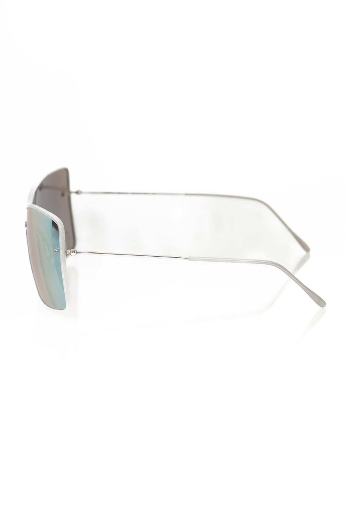 Frankie Morello Silver Metallic Fiber Women Sunglasses - BrandFit 88