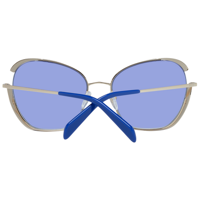 Emilio Pucci Gold Metal Sunglasses