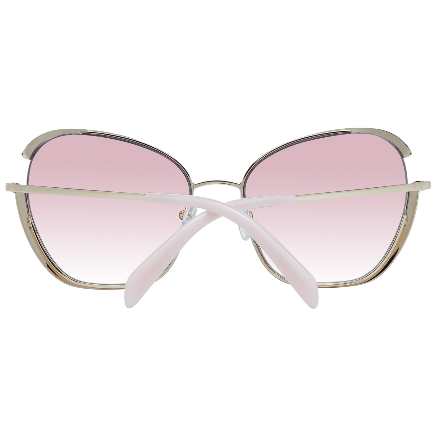 Emilio Pucci Gold Metal Sunglasses