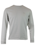 Hugo Boss Beige Cotton Round Neck Sweatshirt Hugo Boss