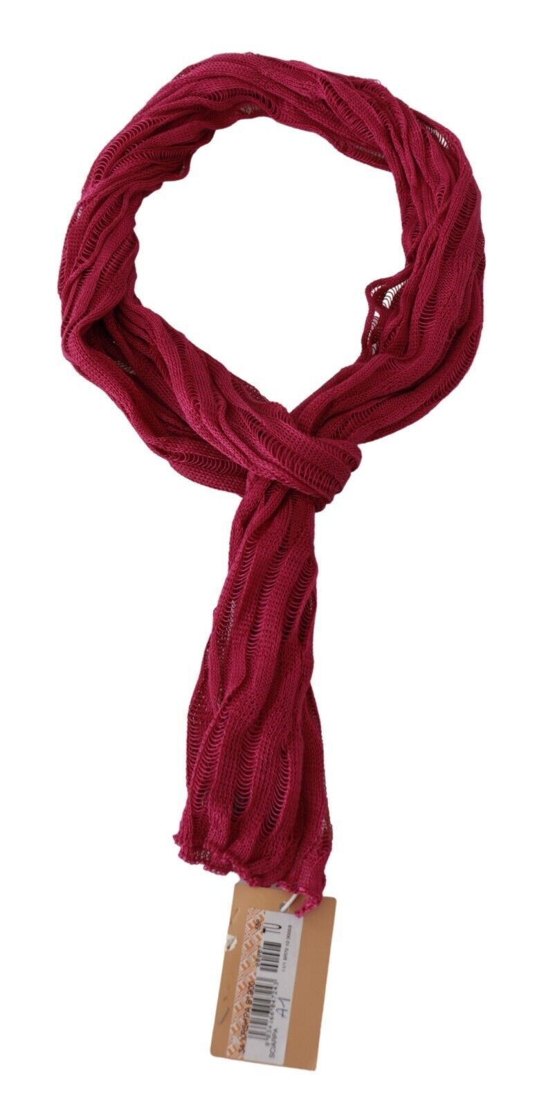 John Galliano Bordeaux Neck Wrap Shawl Foulard Scarf John Galliano