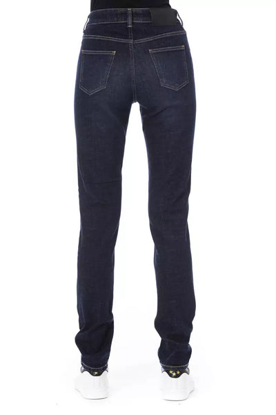 Baldinini Trend Blue Cotton Women's Jeans