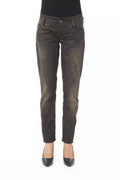 BYBLOS Black Cotton Women Jeans - BrandFit 88