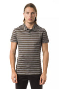 BYBLOS Gray Cotton Men Polo Shirt - BrandFit 88