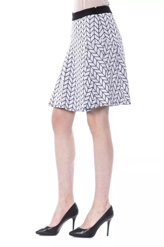 BYBLOS Black Marabou Women Skirt - BrandFit 88