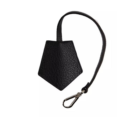 Neil Barrett Black Leather Men's Keychain