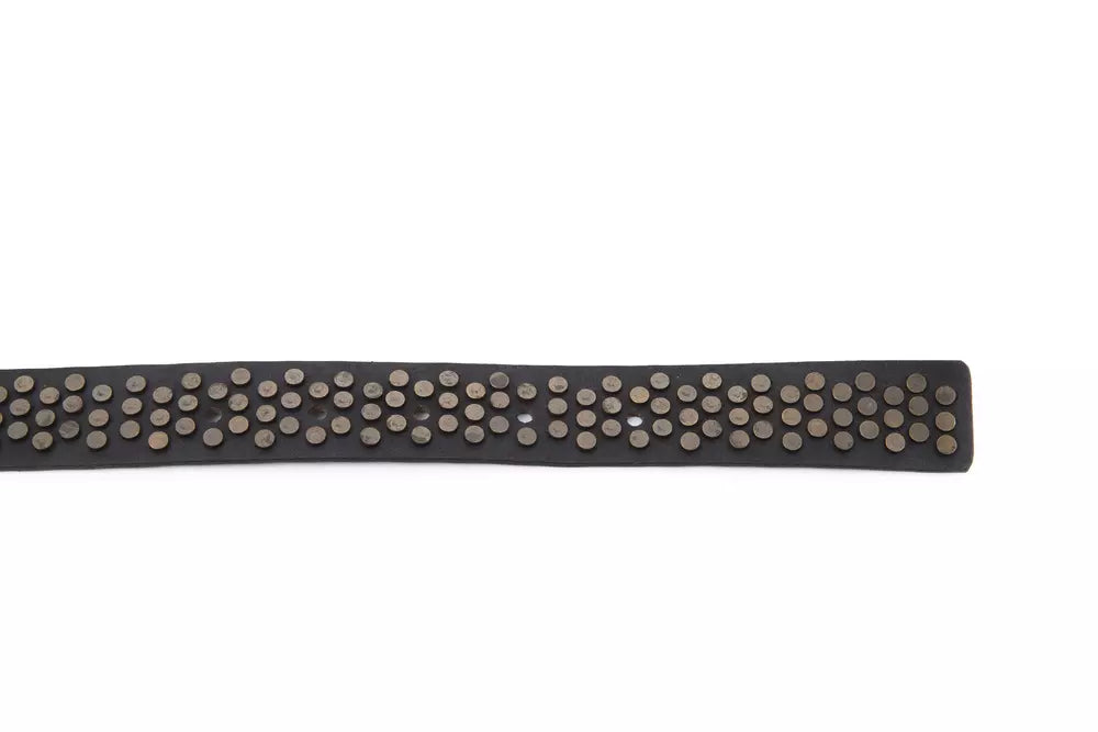 BYBLOS "Black Cowhide Women Belt" - BrandFit 88