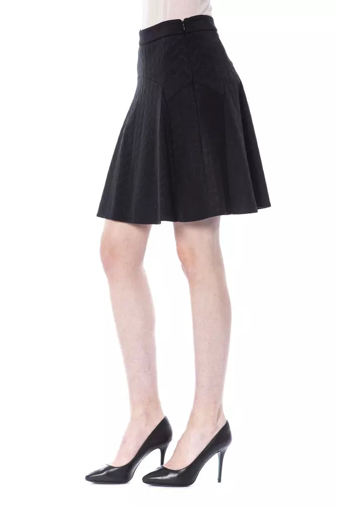 BYBLOS Black Polyester Women Skirt - BrandFit 88