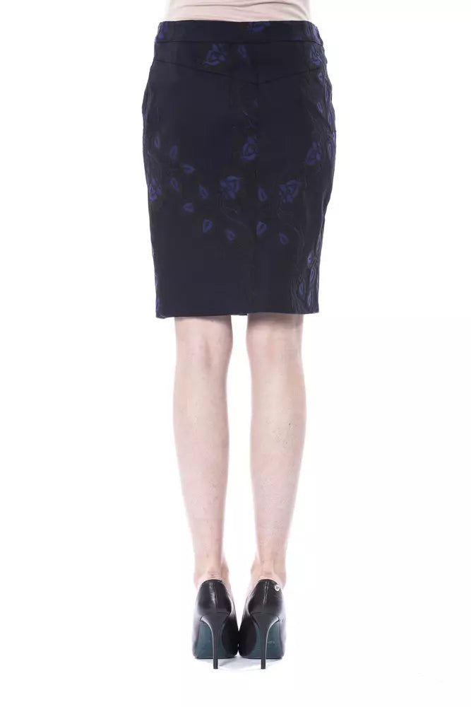 BYBLOS Blue Cotton Women Skirt - BrandFit 88