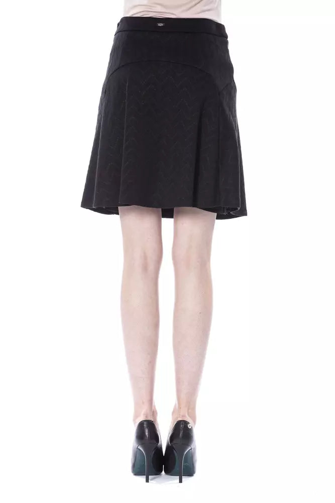 BYBLOS Black Polyester Women Skirt - BrandFit 88