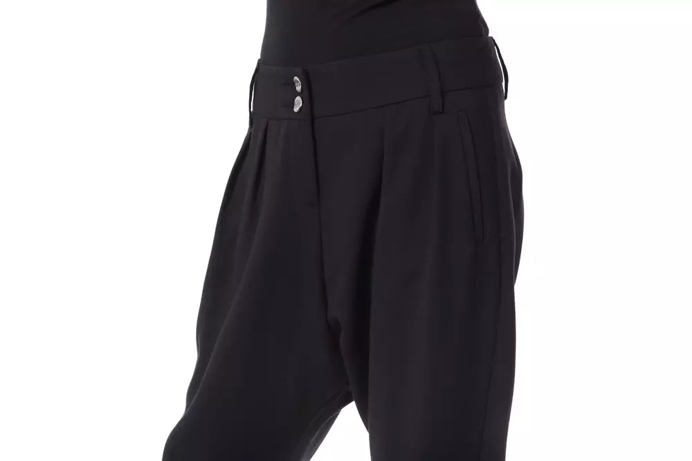 BYBLOS Black Polyester Women Pant - BrandFit 88
