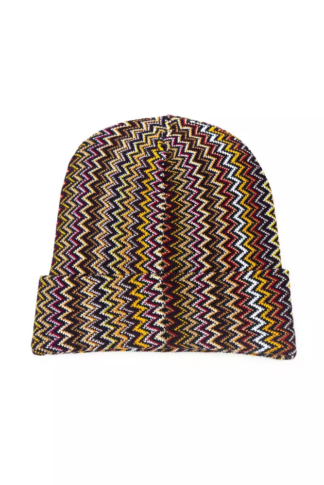 Missoni Multicolor Wool Men Hat Missoni