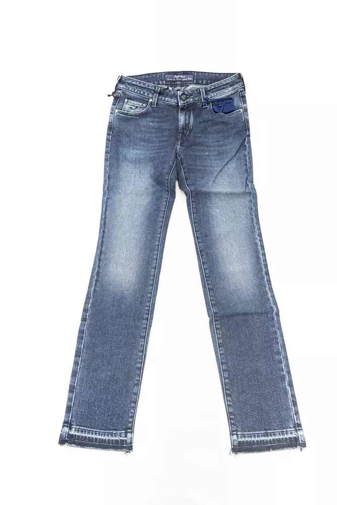 Jacob Cohen Blue Cotton Women Jeans - BrandFit 88