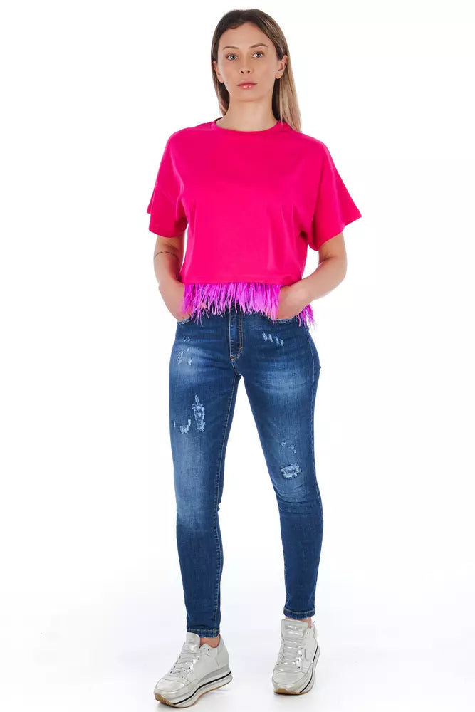 Frankie Morello Blue Other Fibres Women Jeans - BrandFit 88
