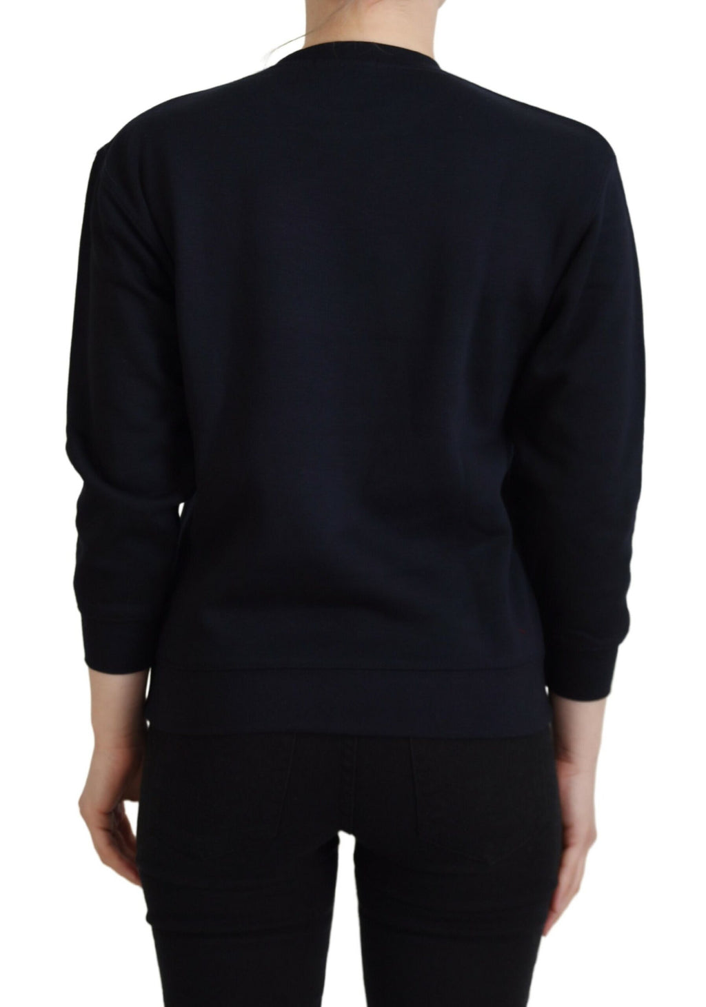 Philippe Model Black Printed Long Sleeves Pullover Sweater - BrandFit 88