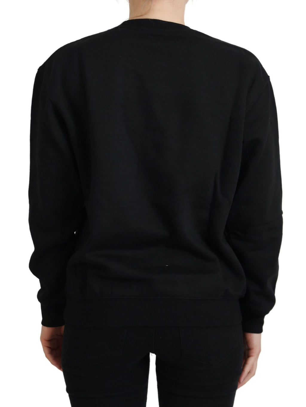 Philippe Model Black Printed Long Sleeves Pullover Sweater - BrandFit 88