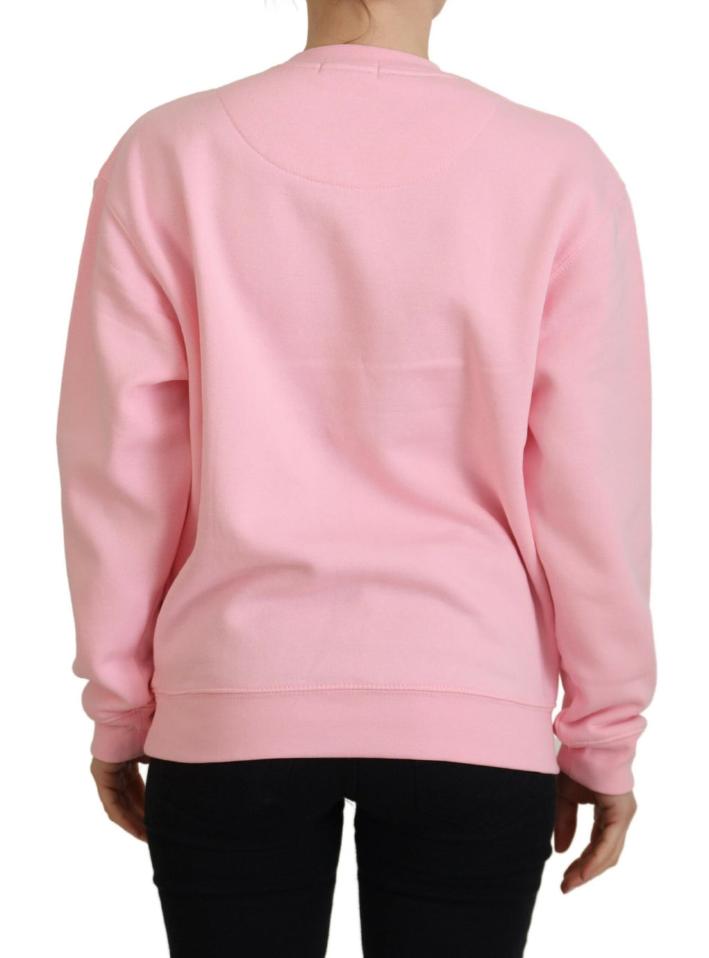 Philippe Model Pink Printed Long Sleeves Pullover Sweater - BrandFit 88