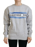 Philippe Model Gray Printed Long Sleeves Pullover Sweater - BrandFit 88