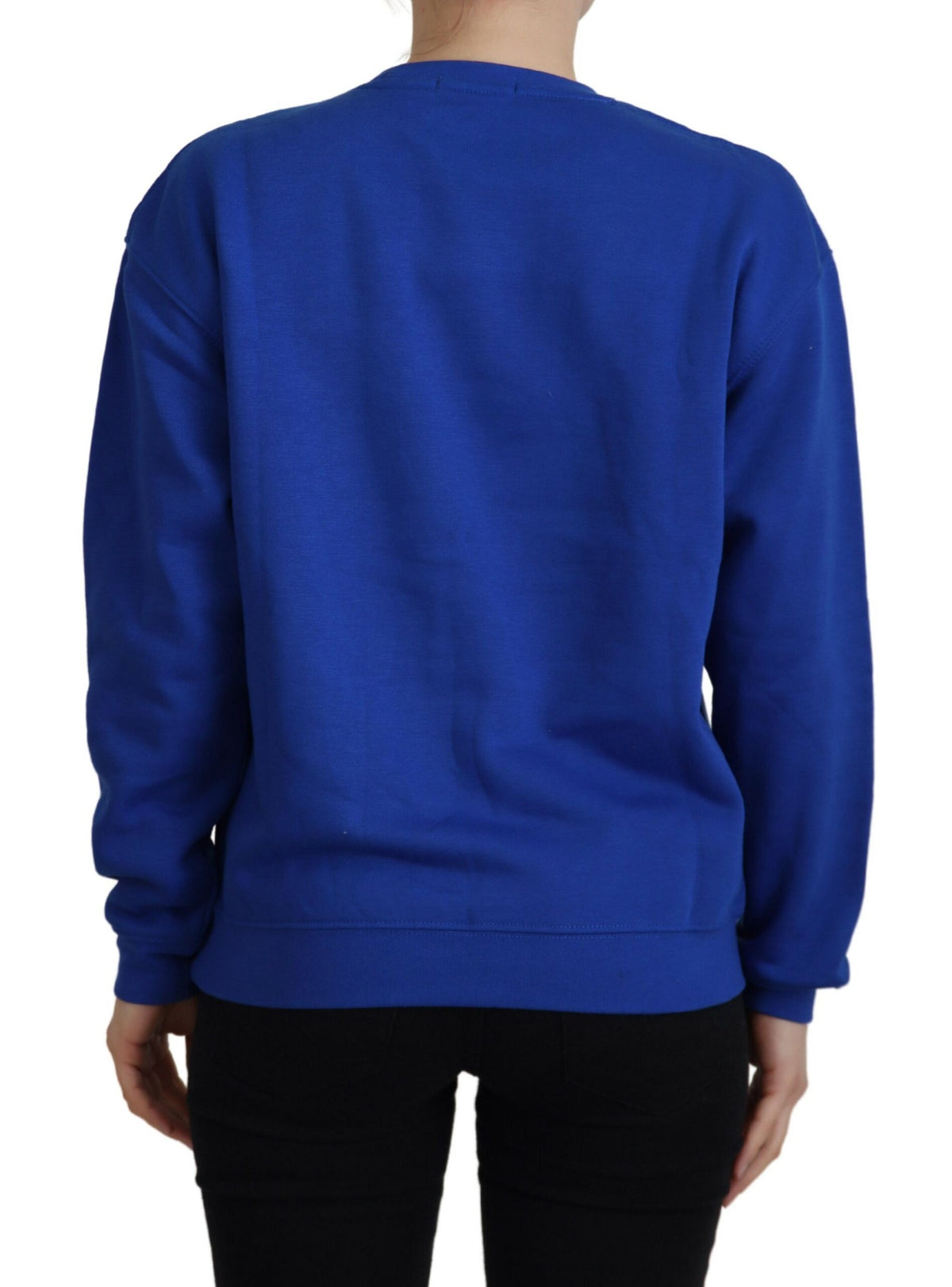 Philippe Model Blue Printed Long Sleeves Pullover Sweater - BrandFit 88