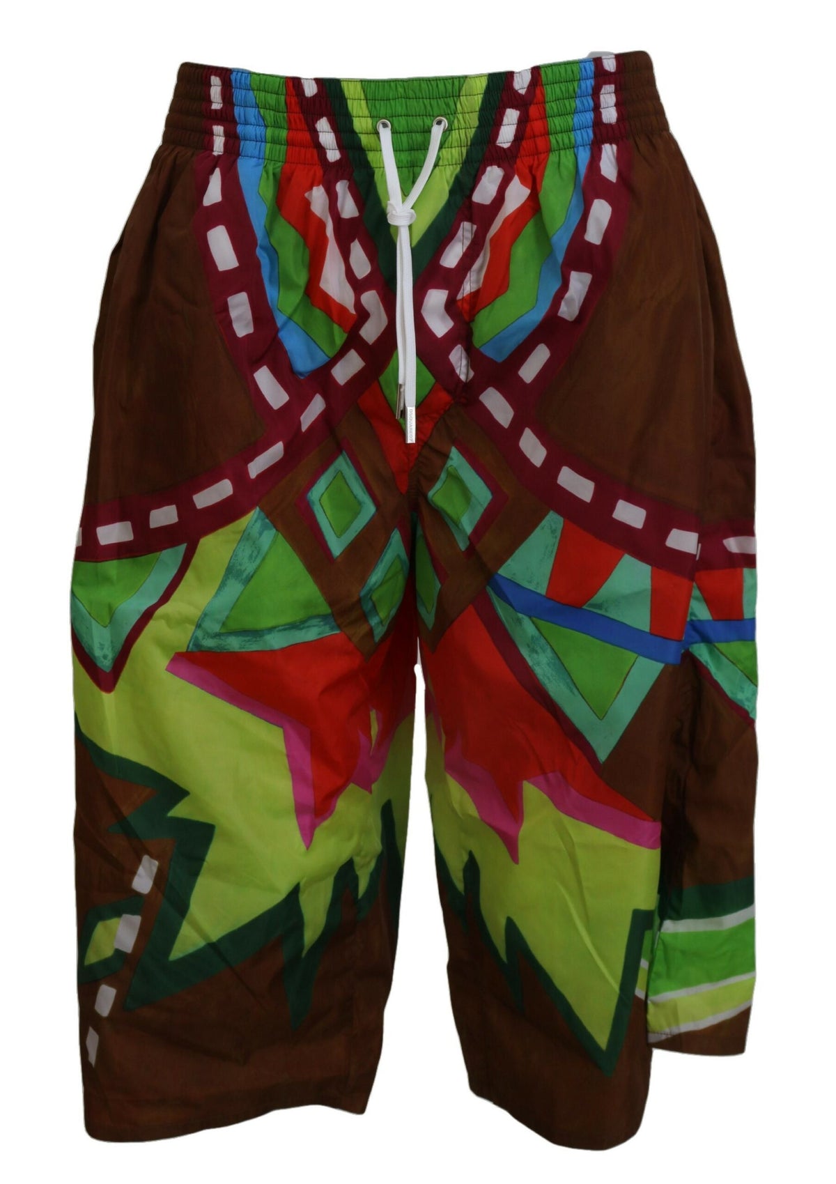 Dsquared² Multicolor Printed Men Beachwear Shorts Swimwear - BrandFit 88