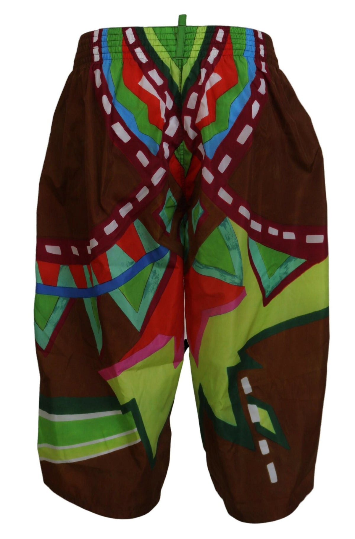 Dsquared² Multicolor Printed Men Beachwear Shorts Swimwear - BrandFit 88
