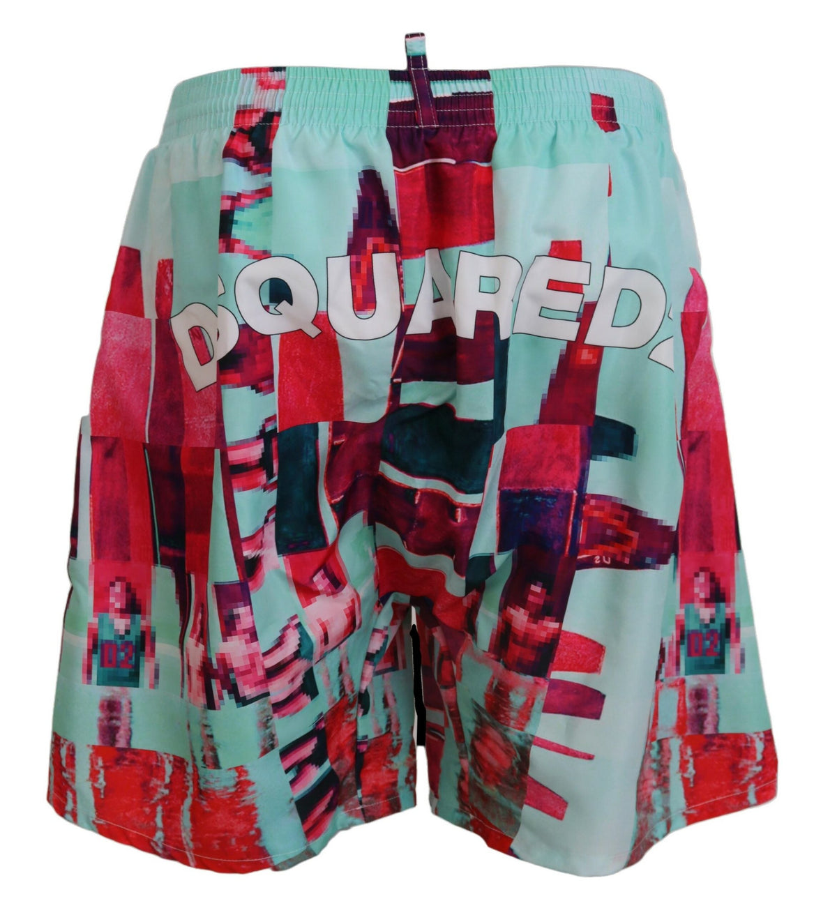 Dsquared² Multicolor Printed Beachwear Shorts Swimwear - BrandFit 88
