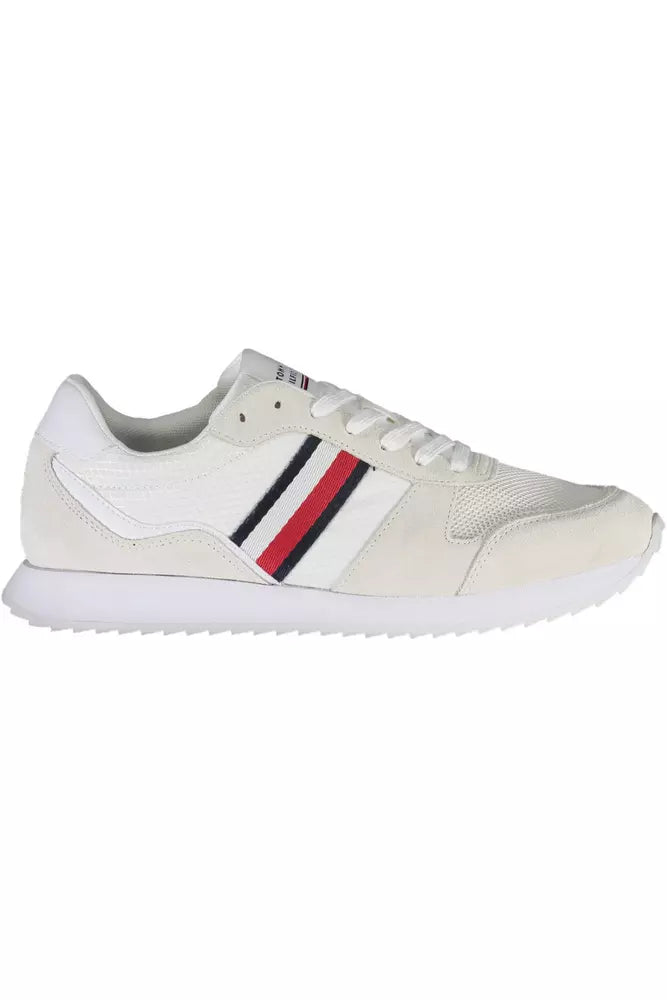 Tommy Hilfiger White Polyester Sneaker - BrandFit 88