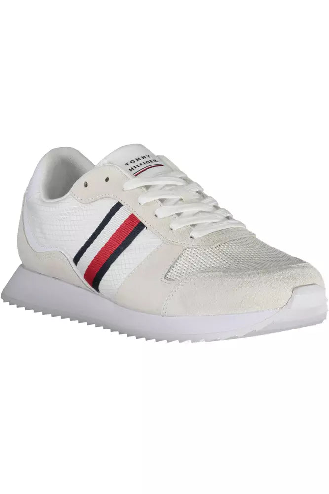 Tommy Hilfiger White Polyester Sneaker - BrandFit 88