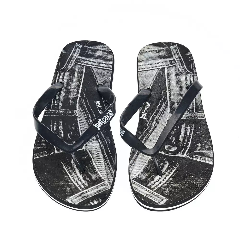 Just Cavalli Black EVA Men's Sandal - BrandFit 88