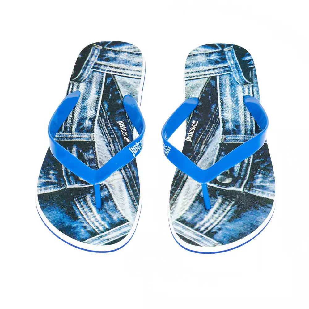 Just Cavalli Light Blue EVA Men Sandal - BrandFit 88
