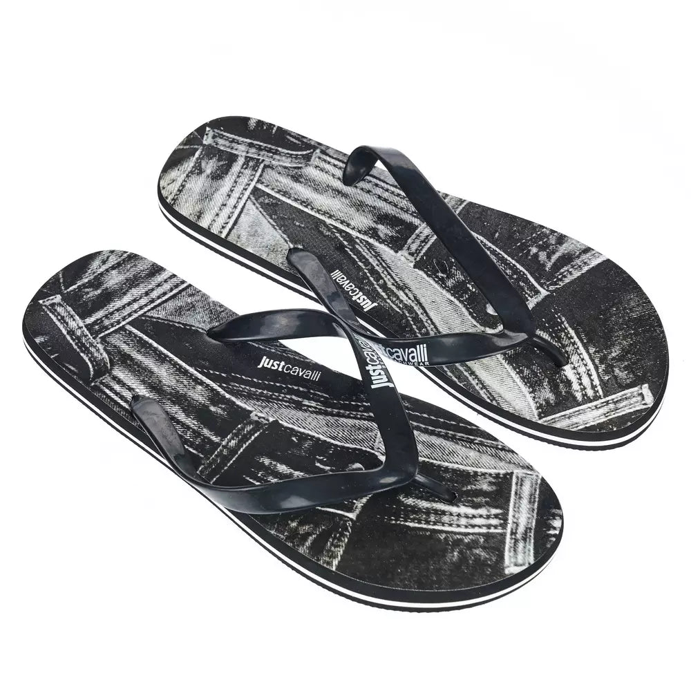 Just Cavalli Black EVA Men's Sandal - BrandFit 88