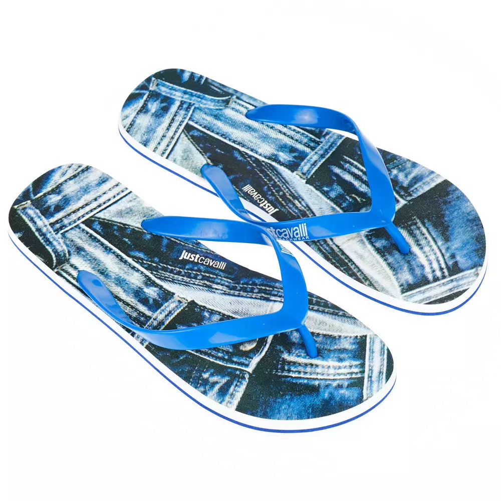 Just Cavalli Light Blue EVA Men Sandal - BrandFit 88